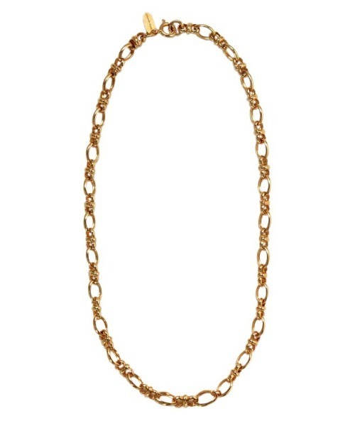チョーカー 「quip queint」oval chain choker GD / QU040 レディースの画像