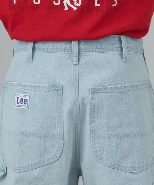 LEE bshop ペインターパンツ ホワイトデニム ペンキ加工 ワーク