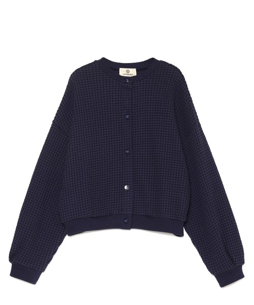 カーディガン レディース SEAGREEN(シーグリーン)BIG WAFFLE CARDIGAN｜zozo