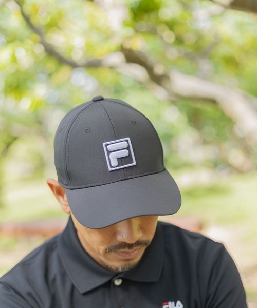FILA GOLF キャップ 帽子 「FILA GOLF/フィラゴルフ」ツイルキャップ