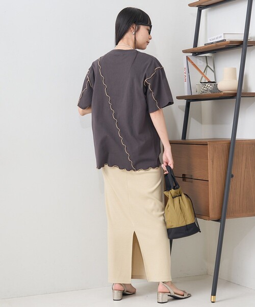 FREAK'S STORE（フリークスストア） tシャツ 半袖 配色ロゴメローT