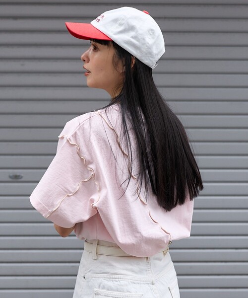 FREAK'S STORE（フリークスストア） tシャツ 半袖 配色ロゴメローT