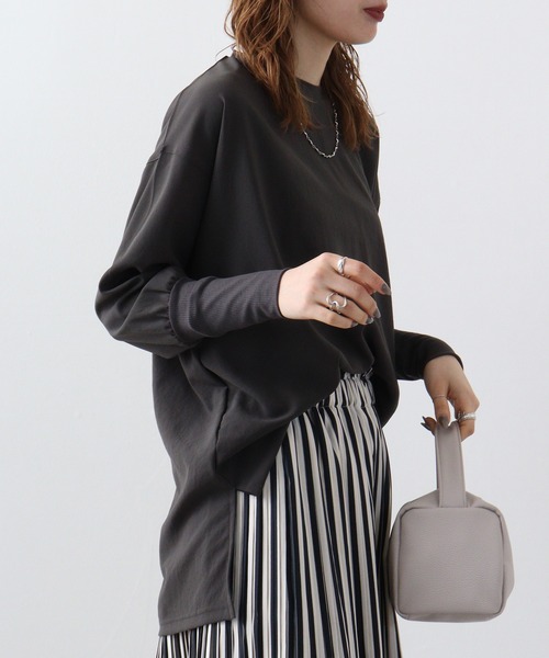 tシャツ Eglantine ロング袖リブ レディース EGLANTINE tシャツ Eglantine ロング袖リブ レディース
