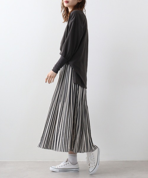 tシャツ Eglantine ロング袖リブ レディース EGLANTINE tシャツ Eglantine ロング袖リブ レディース