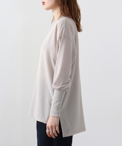 EGLANTINE tシャツ Eglantine ロング袖リブ レディース
