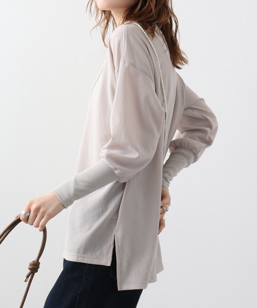tシャツ Eglantine ロング袖リブ レディース EGLANTINE tシャツ Eglantine ロング袖リブ レディース