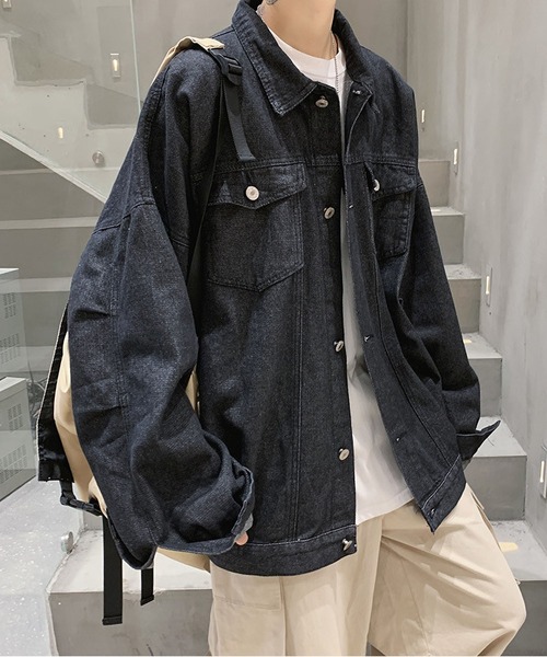 BLANC FICELLE ジャケット Gジャン オーバーサイズ デニム G