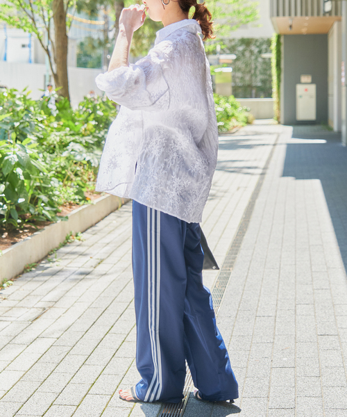 今季新品未使用Spick and Span シアーエンブロイダリーシャツ訳あり
