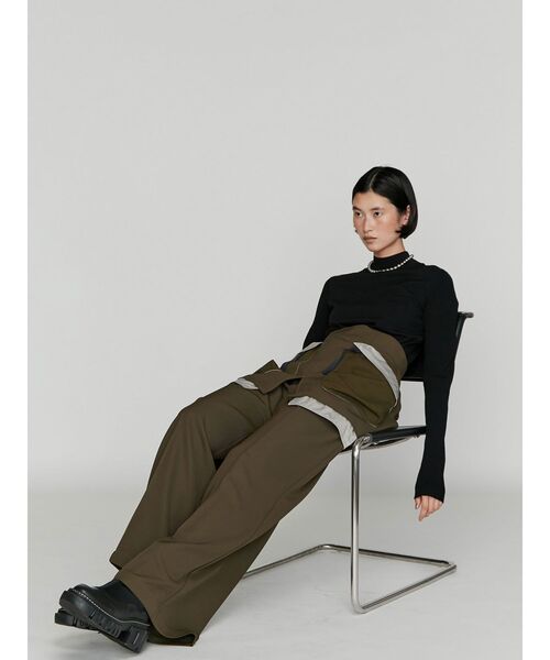 UN3D. ベーシックタートルニット ¥19,800 UN3D. ニット セーター BASIC TURTLE / ベーシックタートル