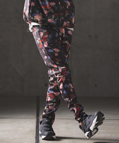 GLIMCLAP パンツ mp12532- Tight fit track pants -revival
