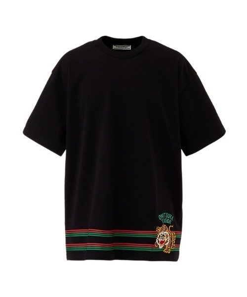 PLEASURES サースティー グラフィック クルーネック Tシャツ PLEASURES プレジャーズ Tシャツ ブラック PANIC p19p101022 | E