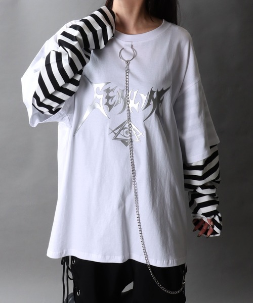 TURNTIDE*日本未入荷 メタルロゴデザイン Tシャツ TURNTIDE*日本未入荷 メタルロゴデザイン Tシャツ (TURNTIDE/T