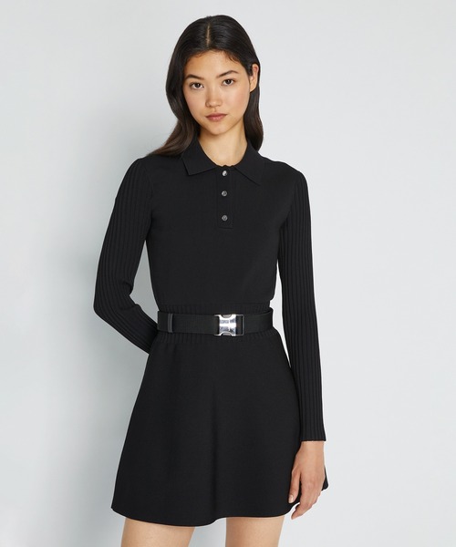 TORY BURCH（トリーバーチ） ワンピース テックニット ロングスリーブ
