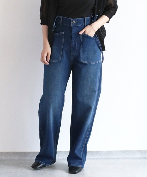 cepo ジーンズ デニム デニムパンツ マルチワークサスペンダー