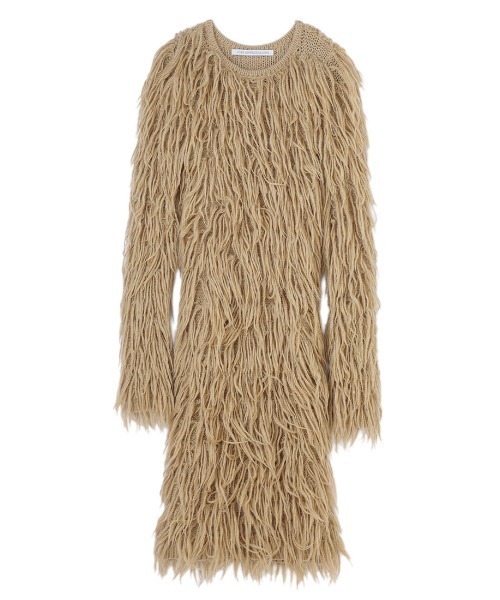 ニット セーター FUR KNIT DRESS レディース