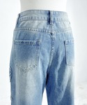 ジーンズ デニム デニムパンツ ビッグリングリ...の詳細画像5