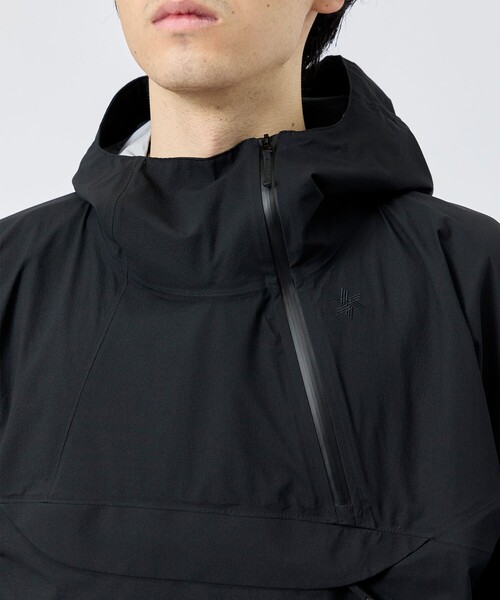ジャケット・アウター Goldwin PERTEX SHIELDAIR Pullover DN(M) Pertex Shield Air Mountaineering Pullover (Unisex)(3 BK