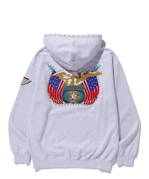 HAMILTON（ハミルトン） パーカー XLARGE×JEFF HAMILTON HOODED