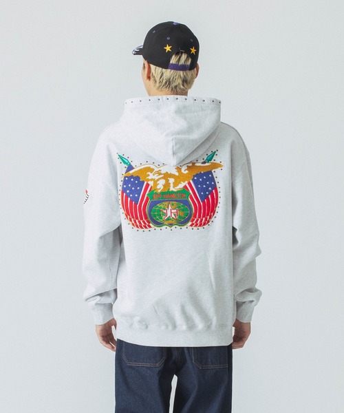 HAMILTON（ハミルトン） パーカー XLARGE×JEFF HAMILTON HOODED