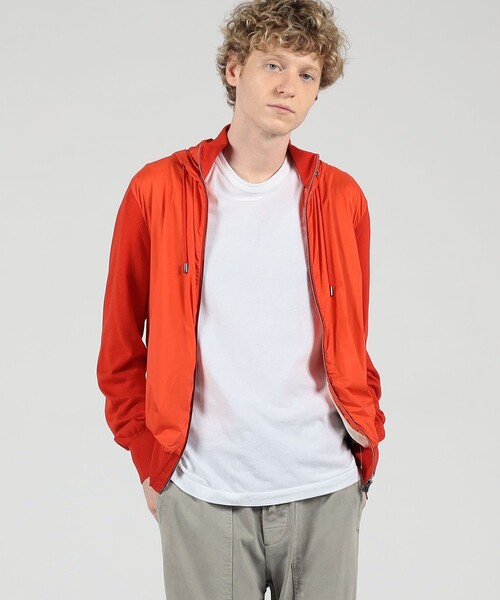 HERNO ブルゾン アウター ニットコンビ メンズ : ZOZOTOWN Yahoo