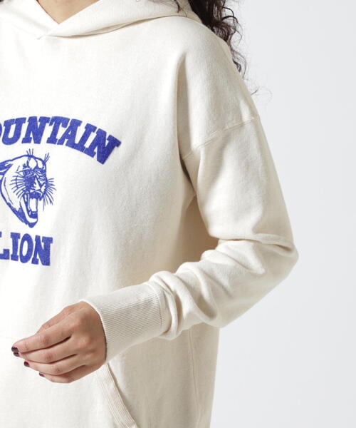 パーカー MIXTA/ミクスタ　MOUNTAIN LION HOODIE パーカー レディース MIXTA パーカー MIXTA/ミクスタ MOUNTAIN LION HOODIE