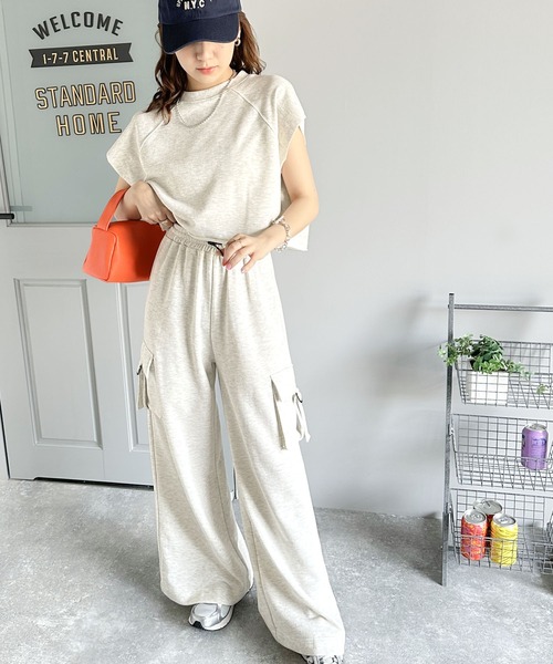[classicalelf] тренировочный cut and sewn LARGE черный женский 