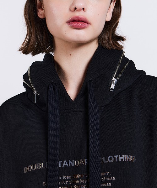 DOUBLE STANDARD☆ラメスピンドルパーカー ブラック 楽天市場】SALE30%OFF DOUBLE STANDARD CLOTHING ダブルスタンダード