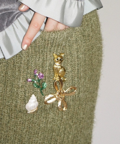 musubore（ムスボレ） ブローチ 「 select 」vintage like brooch set