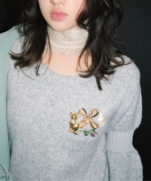 musubore（ムスボレ） ブローチ 「 select 」vintage like brooch set