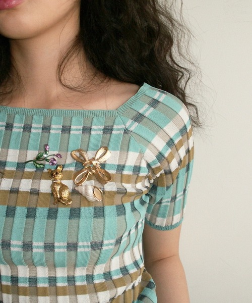 musubore（ムスボレ） ブローチ 「 select 」vintage like brooch set
