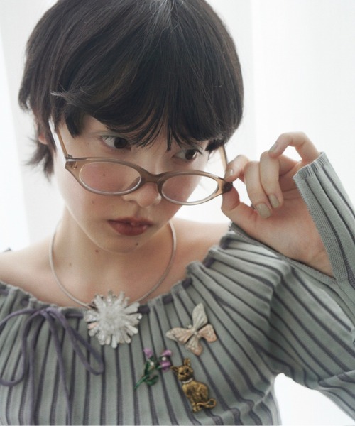 musubore（ムスボレ） ブローチ 「 select 」vintage like brooch set
