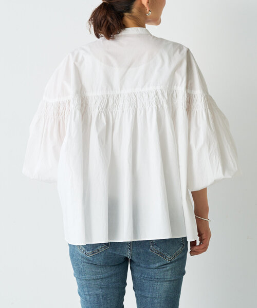 BEARDSLEY ブラウス シャツ ヨークシャーリングブラウス