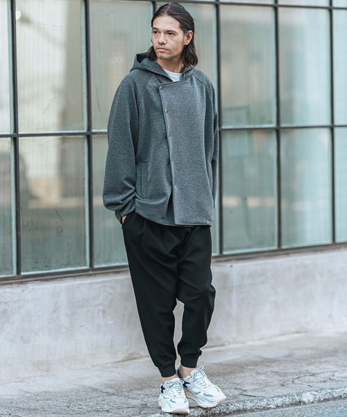CAMBIO（カンビオ） パンツ mp13119-Tricot Waffle Jogger Pants