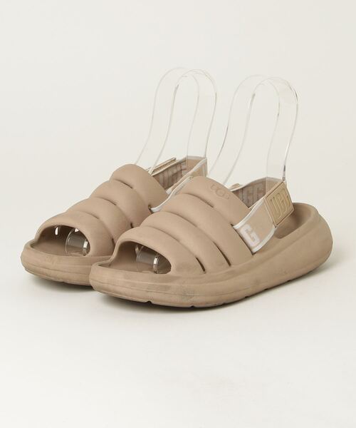 【日本製】 UGG ベージュ 22.0cm フラットサンダル 「UGG」 Australia 靴