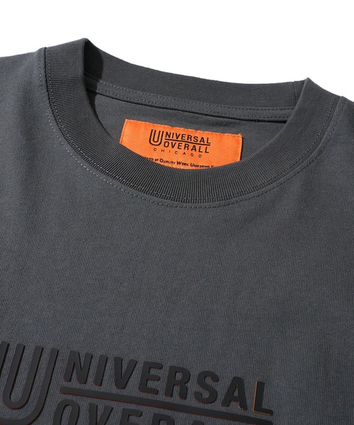 tシャツ 「UNIVERSAL OVERALL」Logo Pigment TEE レディース メンズ UNIVERSAL OVERALL tシャツ 「UNIVERSAL OVERALL」Logo Pigment