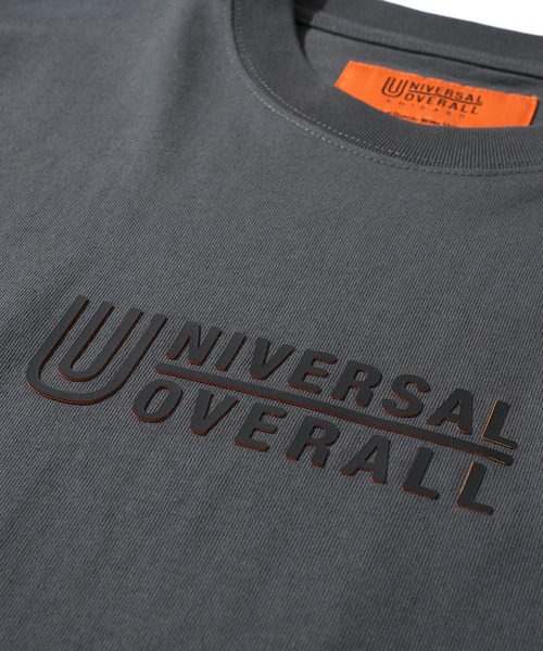 【ほぼ半額】UNIVERSAL OVERALL ロゴスウェット　グレー 楽天市場】ユニバーサルオーバーオール（スウェット・トレーナー