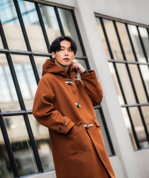 「improves」 ダッフルコート MEDIUM グリーン メンズ_画像6