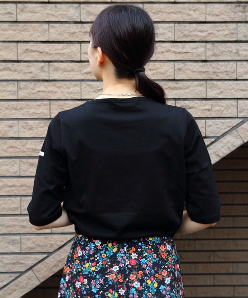tシャツ ORCIVAL/オーシバル　ボートネックハーフスリーブプルオーバー　ソリッド　BOATNECK HALFSLEEVE PULLOVER SO ORCIVAL/オーシバル ボートネックハーフスリーブプルオーバー