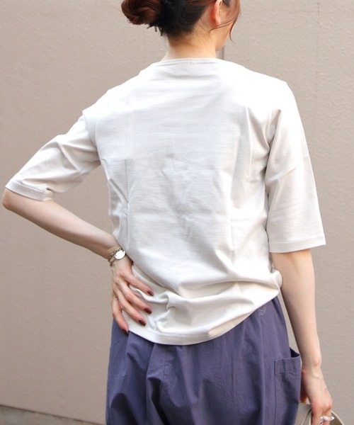 ORCIVAL tシャツ ORCIVAL/オーシバル ボートネックハーフ