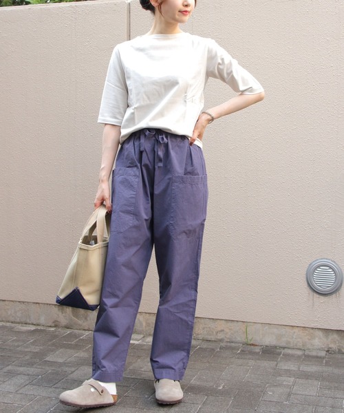 ORCIVAL tシャツ ORCIVAL/オーシバル ボートネックハーフ