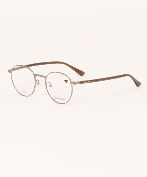 伊達メガネ メガネ 眼鏡 「Calvin Klein/カルバンクライン」ラウンド メガネ CK22129LB 719 レディース メンズ