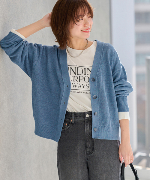 専用。JOURNAL STANDARD relume リネンコットンカーディガン JOURNAL STANDARD relume｜リネンコットンVカーディガン