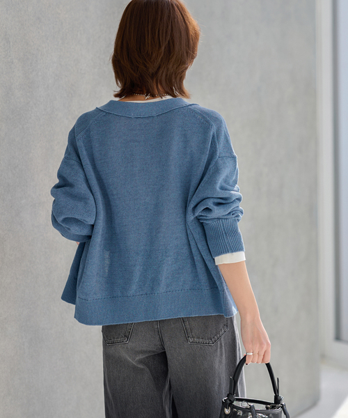 JOURNAL STANDARD relume カーディガン リネンコットンV