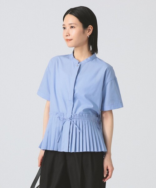 Ray BEAMS - 【新品未使用】Ray BEAMS / プリーツ キリカエ レギュラー シャツ Ray Beams プリーツ キリカエ レギュラー シャツ - メルカリ