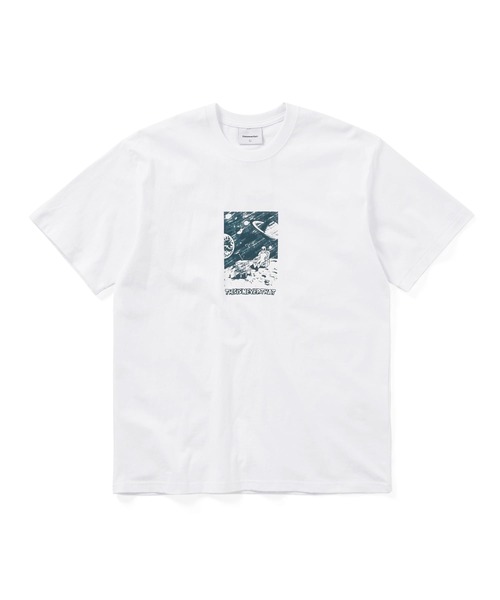 thisisneverthat Tシャツ クロップド thisisneverthat tシャツ Outer Space Tee メンズ レディース