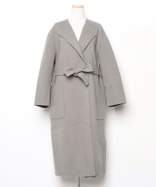 UNITED ARROWS　ノーカラーコート UNITED ARROWS（ユナイテッドアローズ） ノーカラーコート 36 グリーン