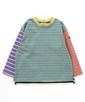 tシャツ 「WEB限定」無地ボーダー長袖Tシャ...の詳細画像3