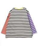 tシャツ 「WEB限定」無地ボーダー長袖Tシャ...の詳細画像4