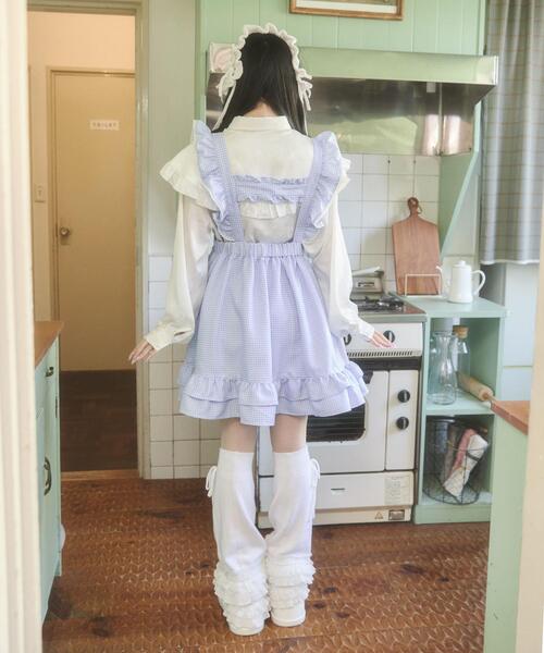 Whinny ワンピース Whinny/おサボりメイドちゃんワンピ