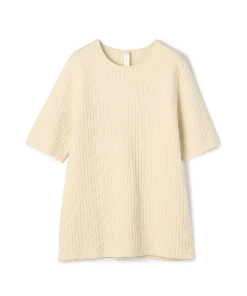 ニット セーター Lauren Manoogian ラインキルトＴシャツ レディース